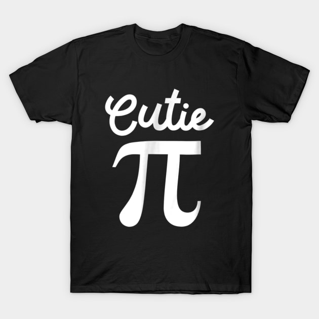 Pi Day Gift Art Women Kids Men Toddler Math Teacher Cutie Pi T-Shirt by johnii1422